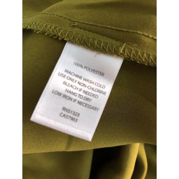 Halogen Wide Leg Pant Utility Work Cargo Trousers in Fir Green NWT Size 2X - Picture 9 of 11